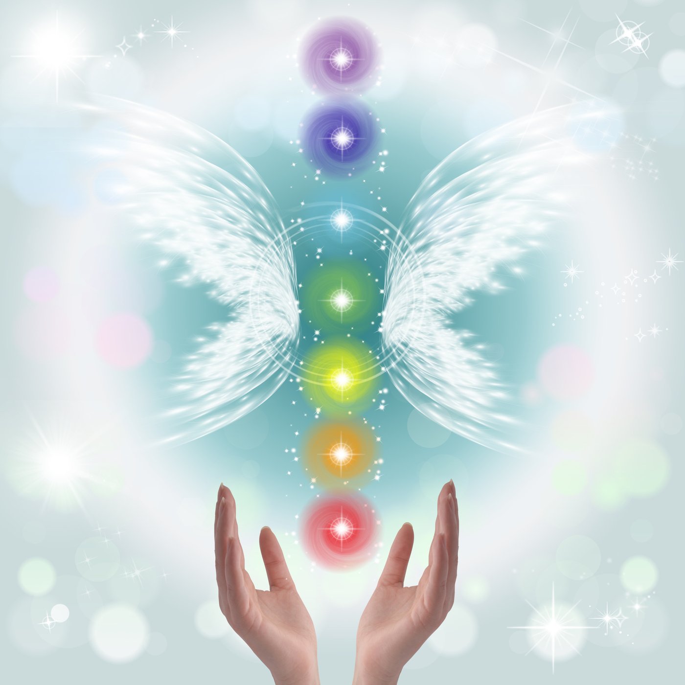 Healing Hands and seven chakras