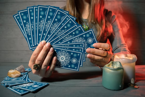 Tarot cards.